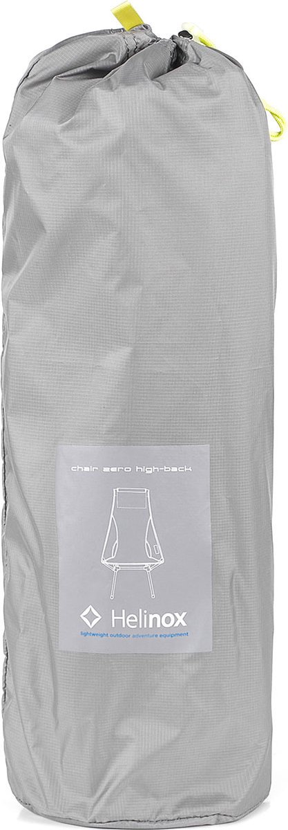 Helinox Chair Zero High Back Lichtgewicht Stoel Grijs