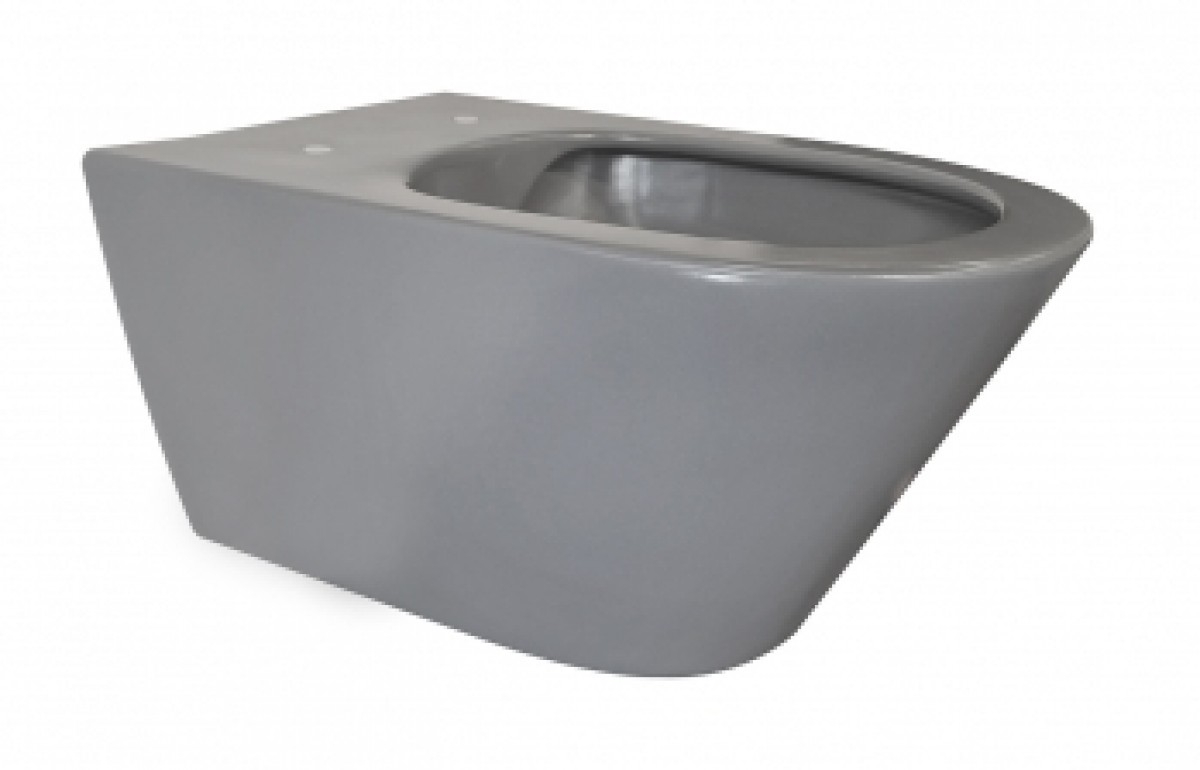 Sanifun Rimless hangtoilet Cas Mat. - Grijs