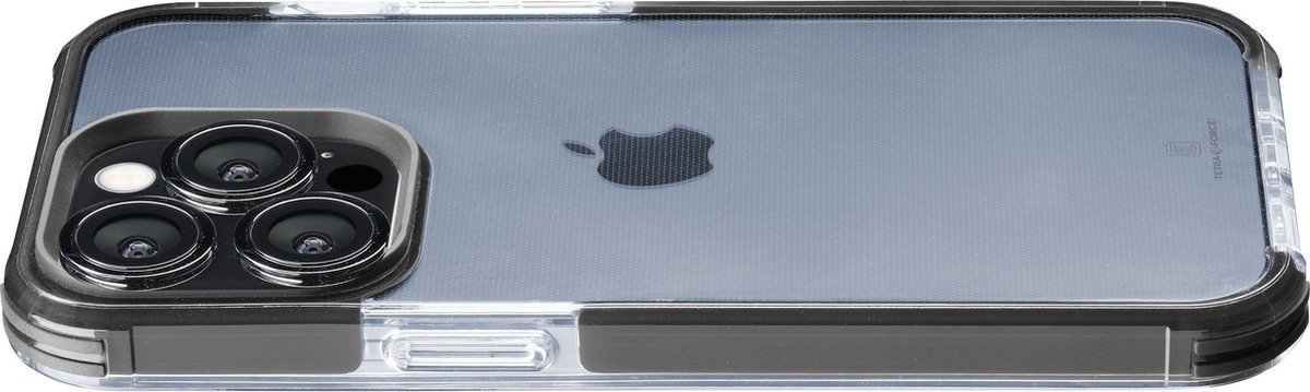Cellularline Tetra Force Shock-Twist Case voor iPhone 13 Pro Transparant