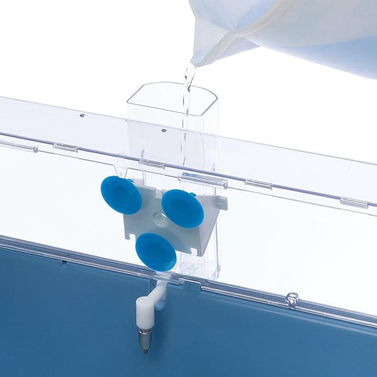 Ferplast Drinkflesje Sippy Medium - Waterfontein - 300 ml - Blauw