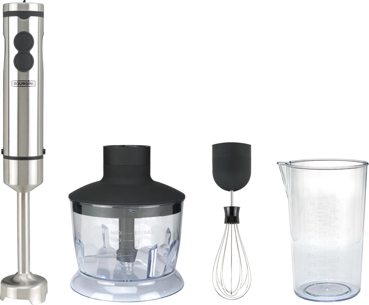 Bourgini Steel Hand Blender Set