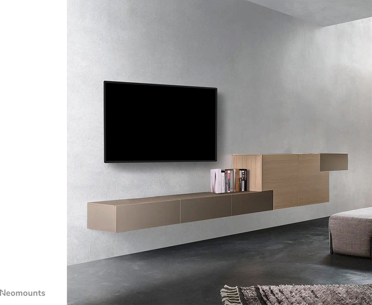 NewStar NEOMOUNTS BY WL30S-850BL18 vlakke wandsteun voor 43-86" - Zwart