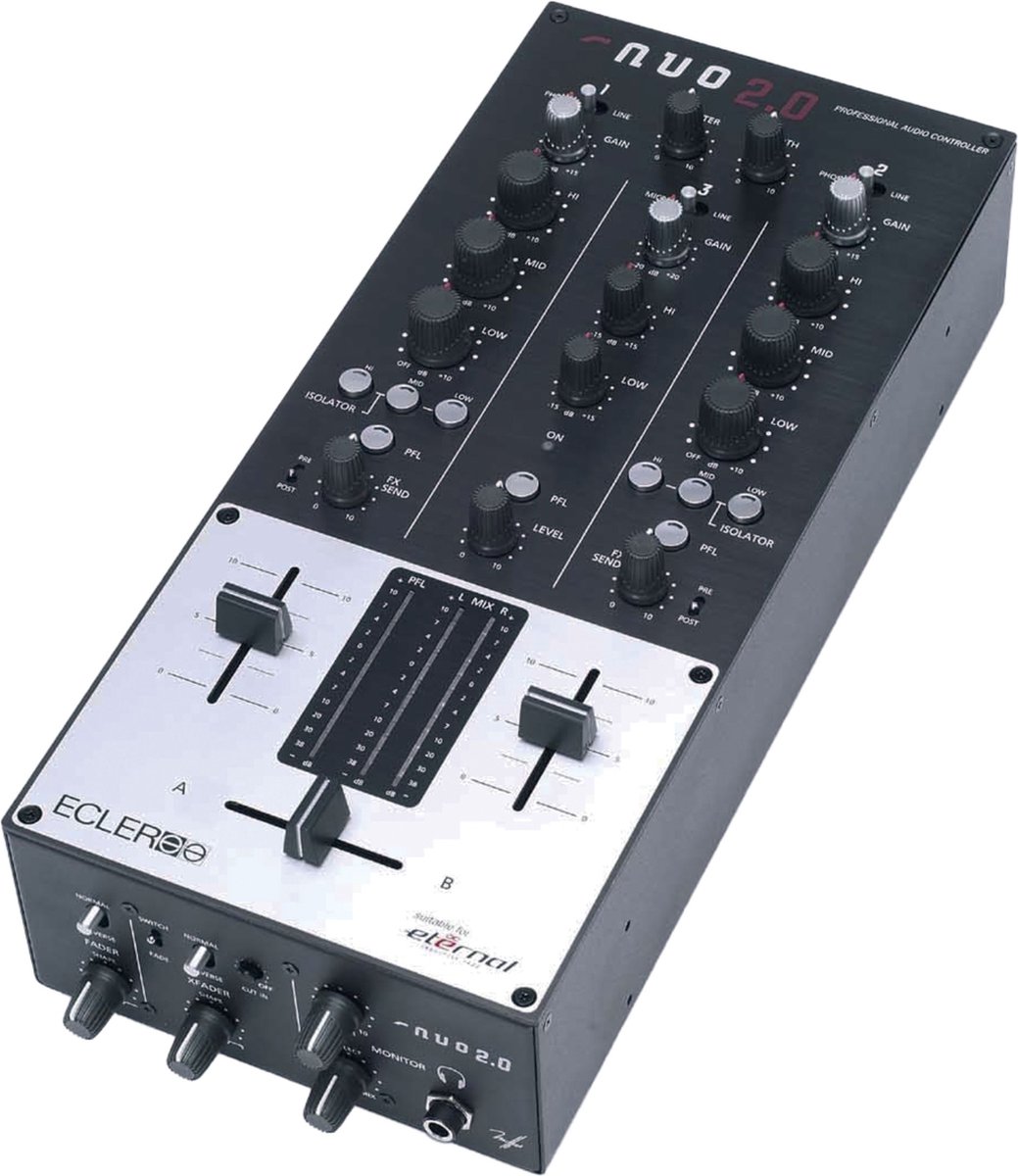 Ecler NUO 2.0 2 kanaals DJ mixer