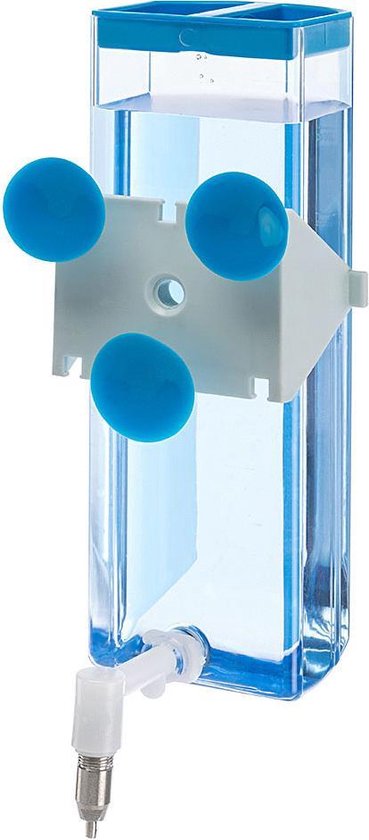 Ferplast Drinkflesje Sippy Large - Waterfontein - 600 ml - Blauw