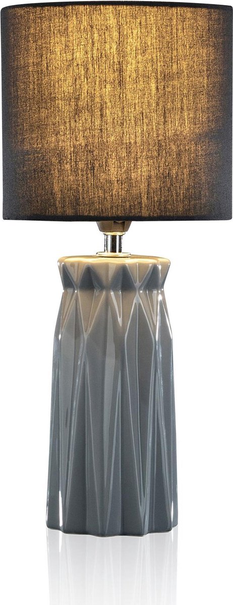 Pauleen Glossy Glow - Tafellamp - E14/20w - Grijs
