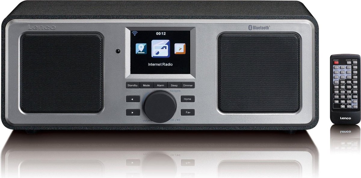 Lenco Dir-150 Internetradio - Zwart