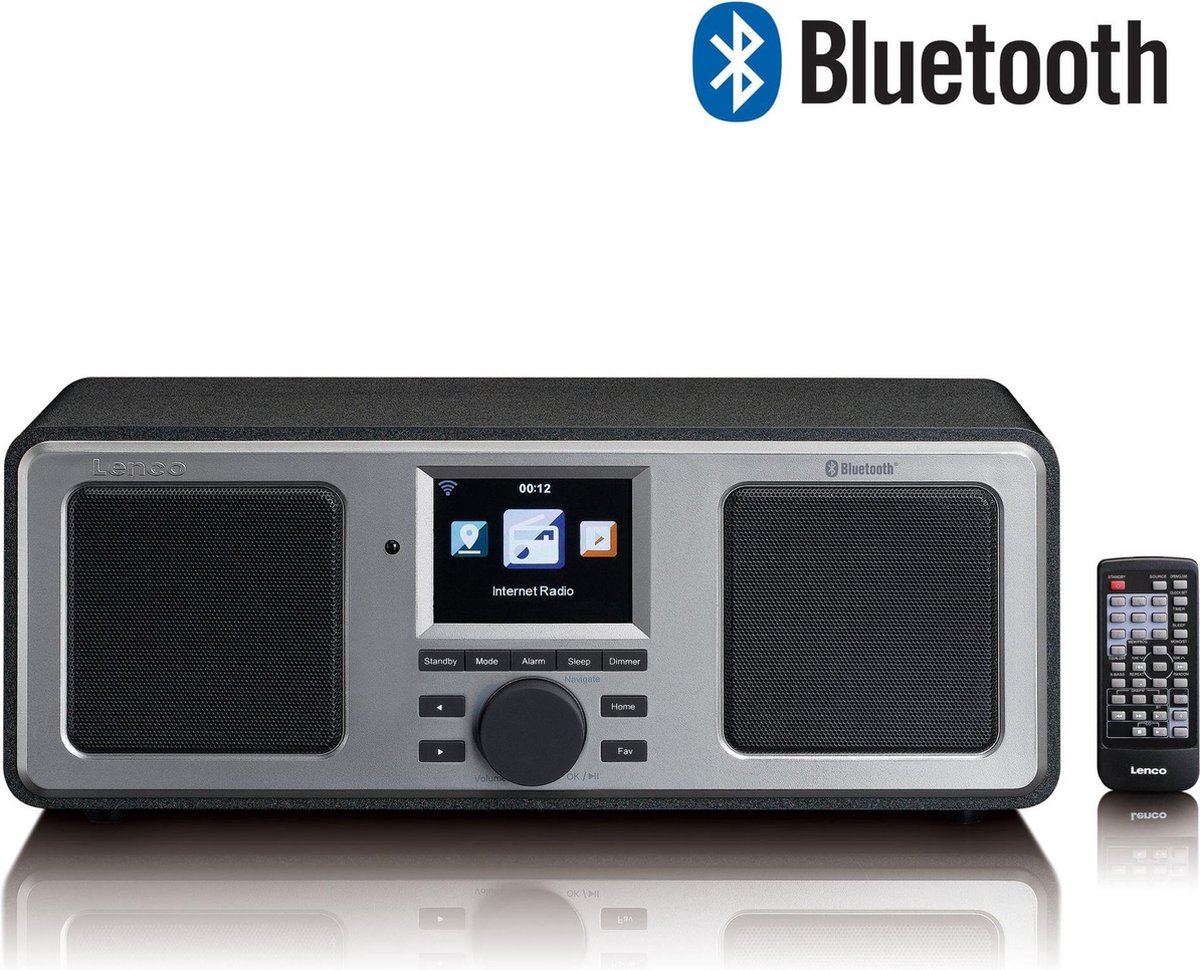 Lenco Dir-150 Internetradio - Zwart