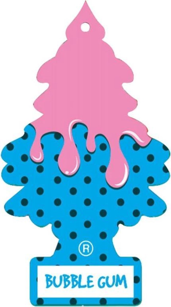 Arbre Magique Luchtverfrisser Bubble Gum/roze - Blauw
