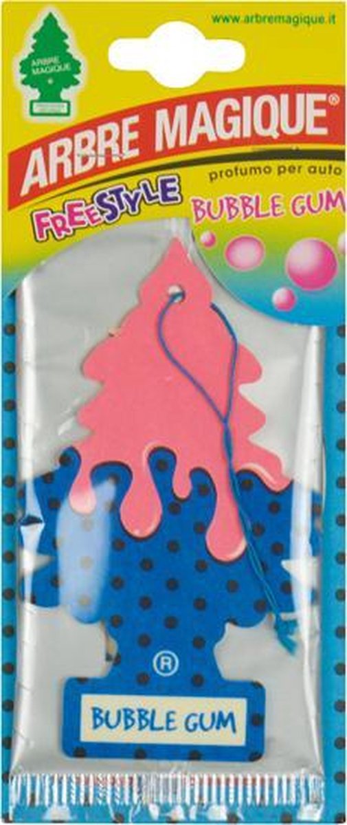 Arbre Magique Luchtverfrisser Bubble Gum/roze - Blauw