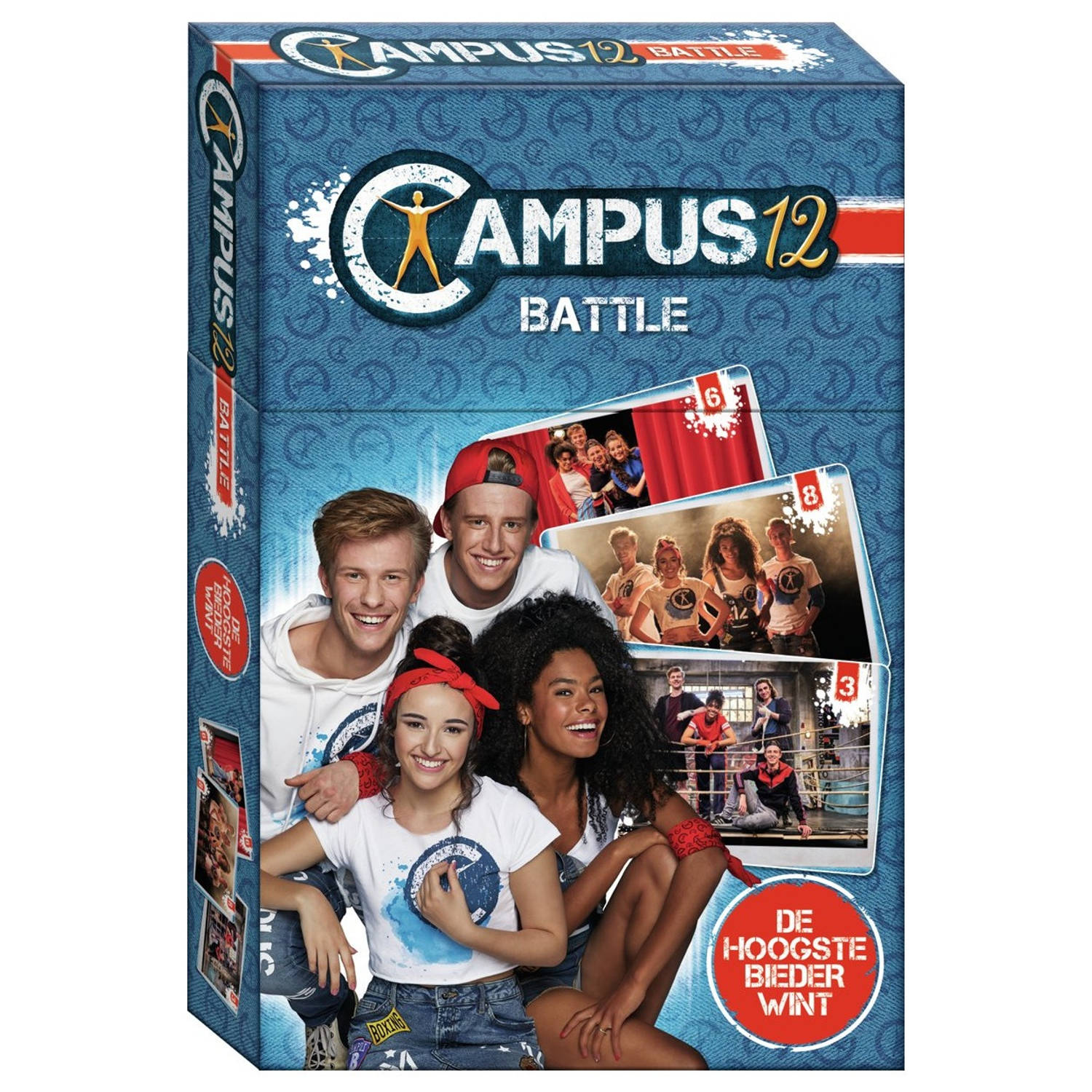 Studio 100 Campus 12 Kaartspel - Blauw