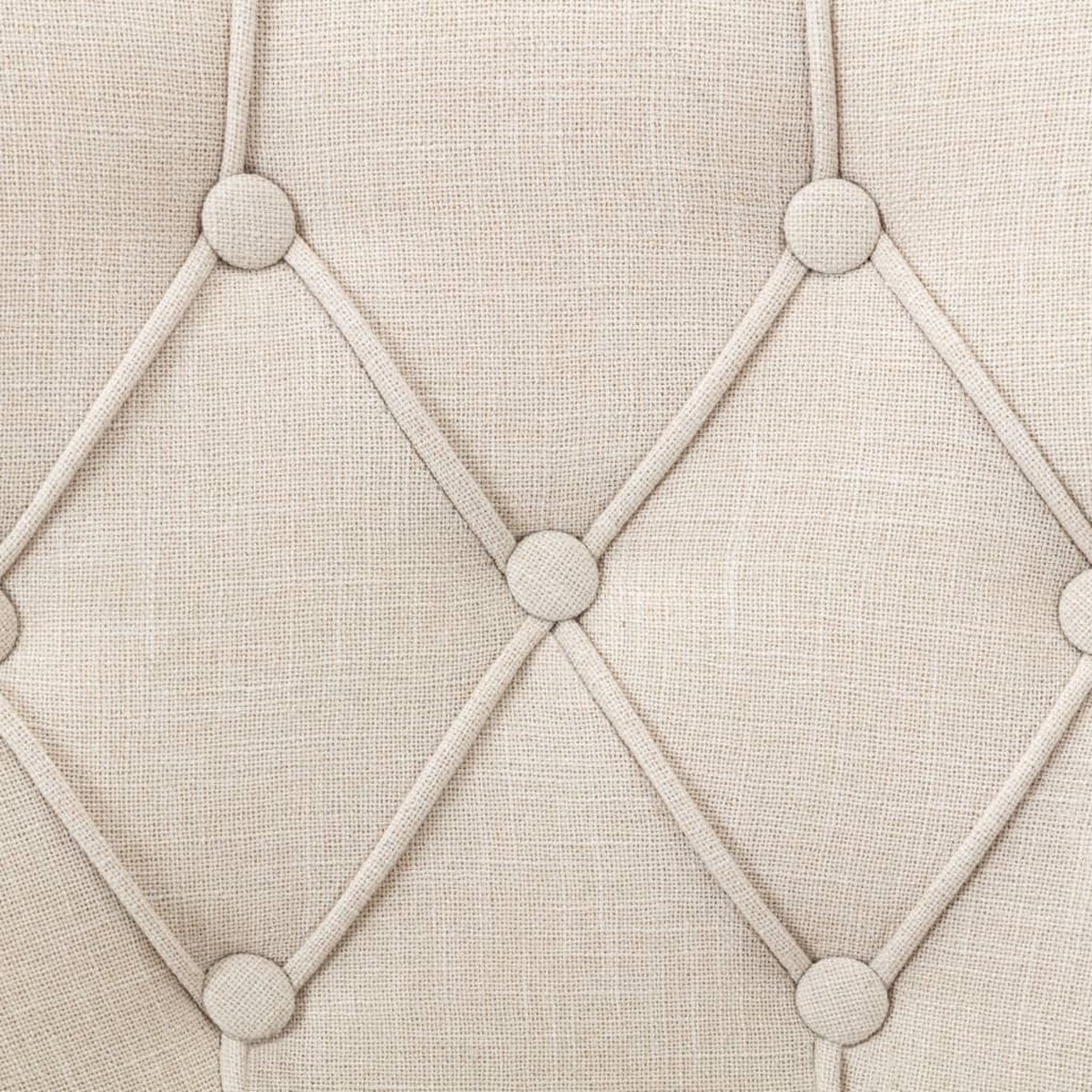 Vidaxl Eetkamerstoelen 4 St Stof - Beige