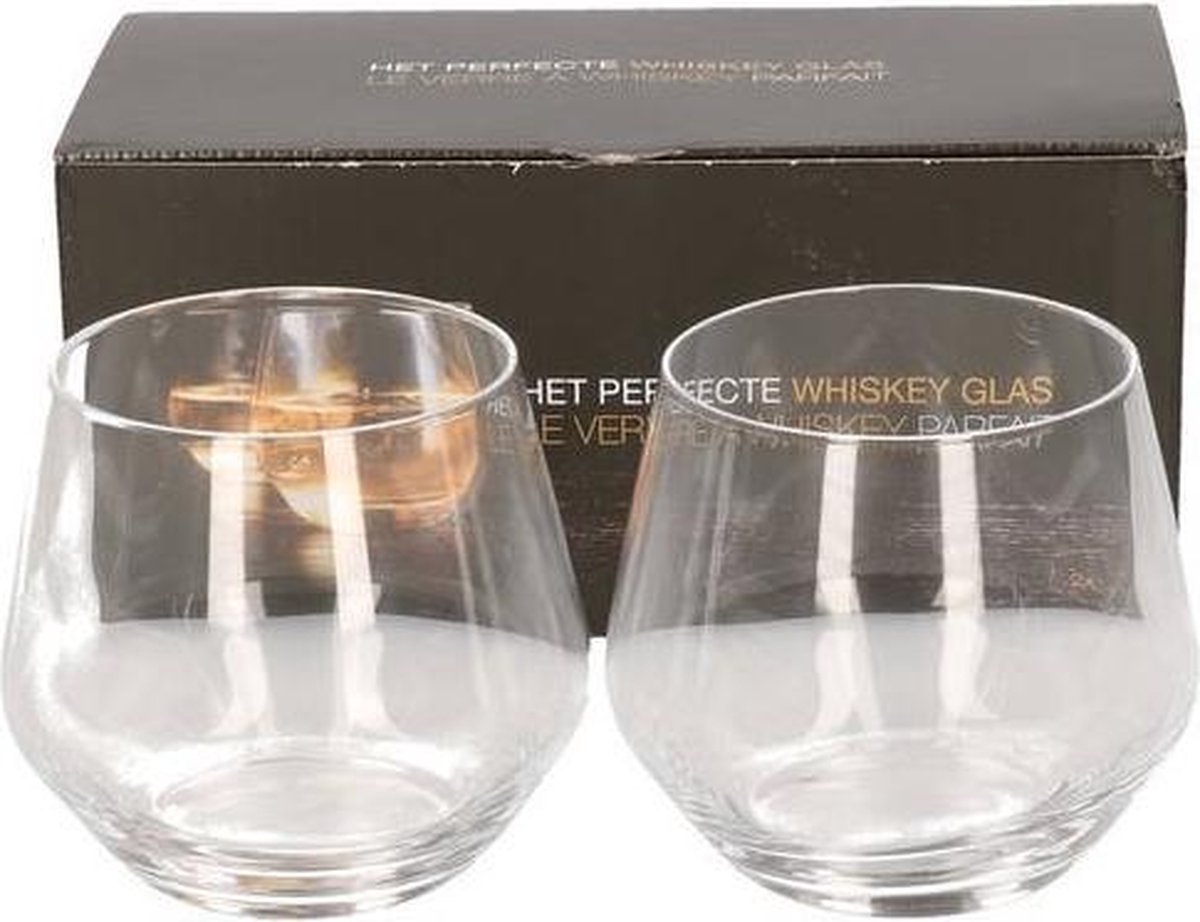 Luminarc 2x Whisky Glazen Transparant 360 Ml - Whisky Glas 2 Stuks