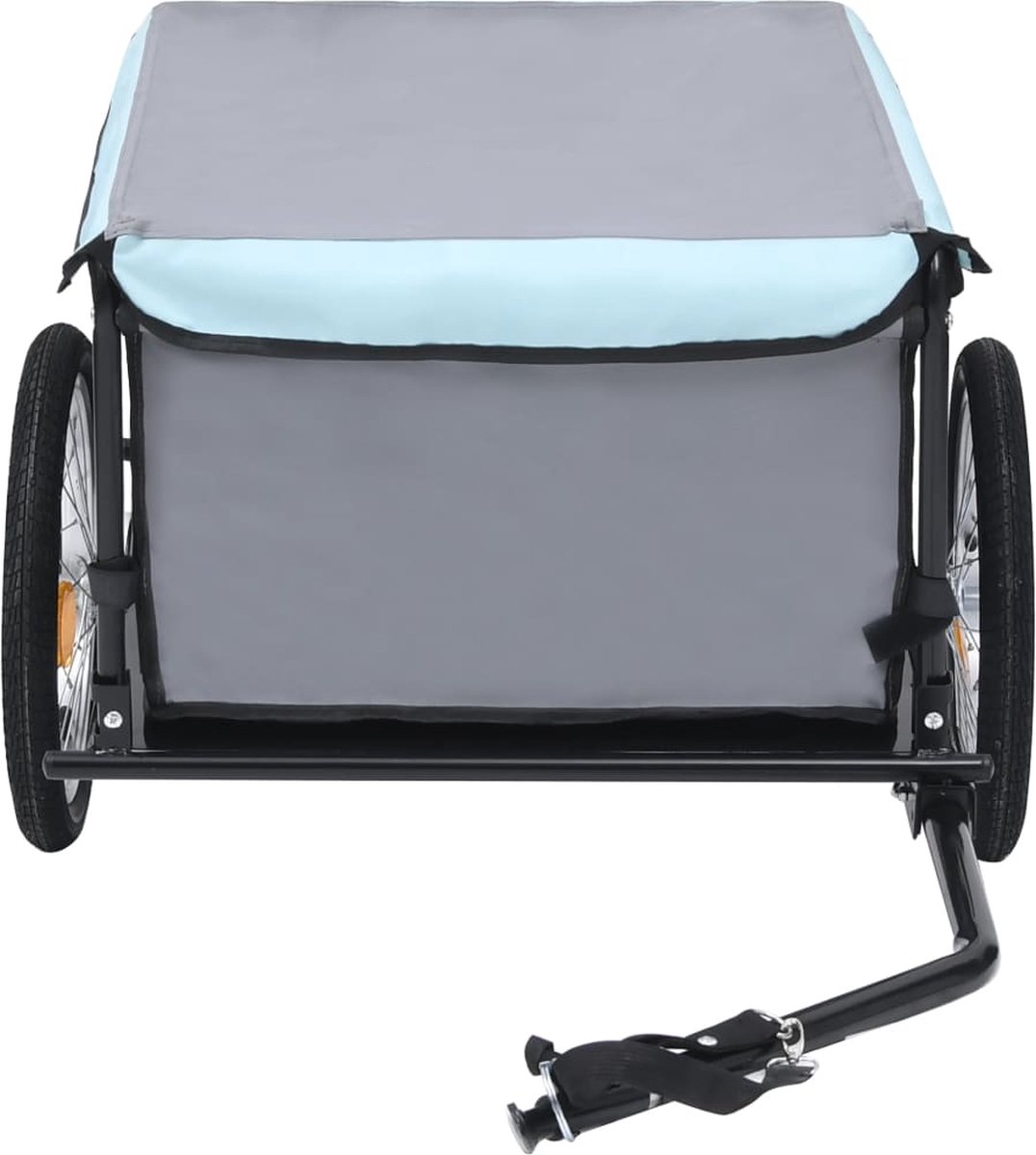 Vidaxl Fietskar 65 Kg En Blauw - Zwart