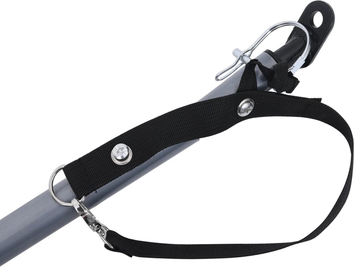 Vidaxl Fietskar 65 Kg En Blauw - Zwart