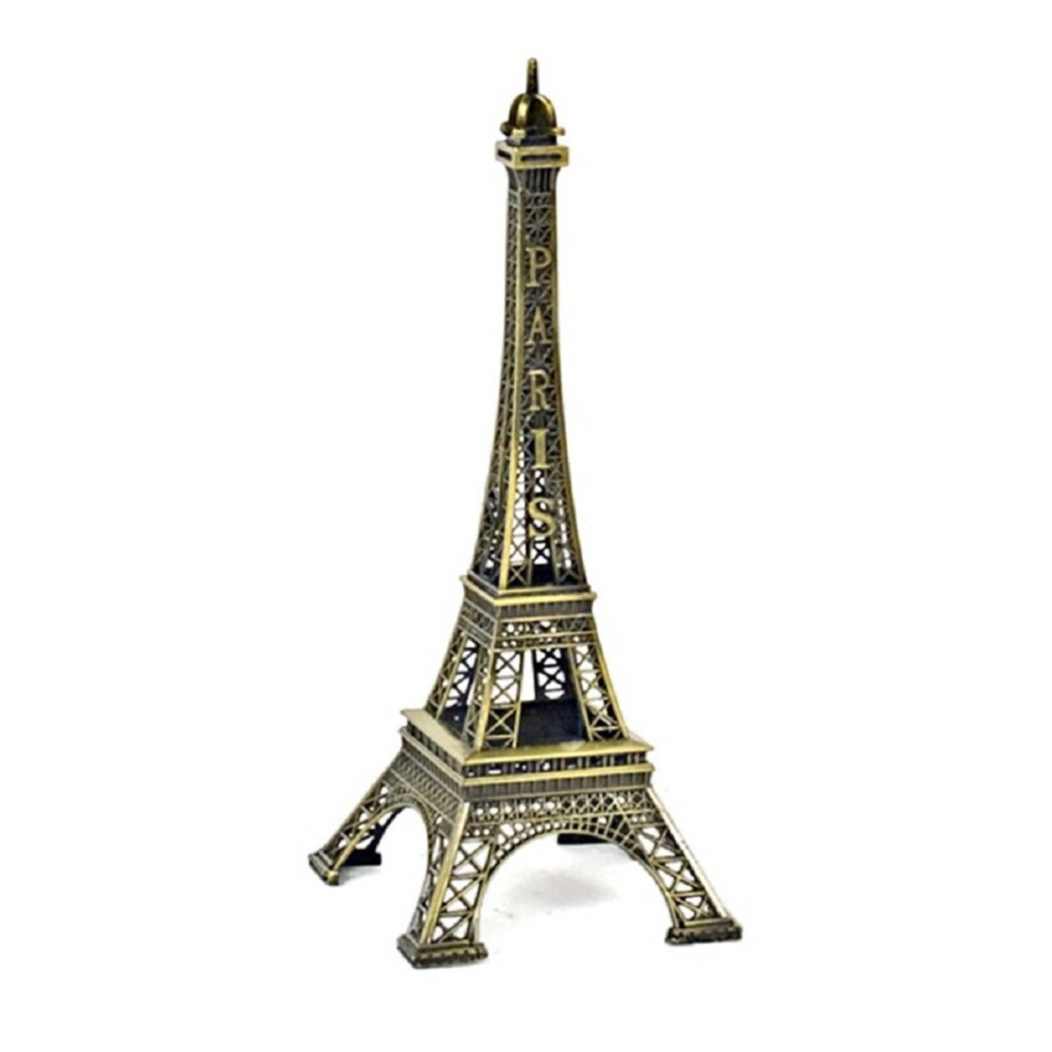 Eiffeltoren Beeldje Uit Parijs 31 Cm - Beeldjes - Bruin