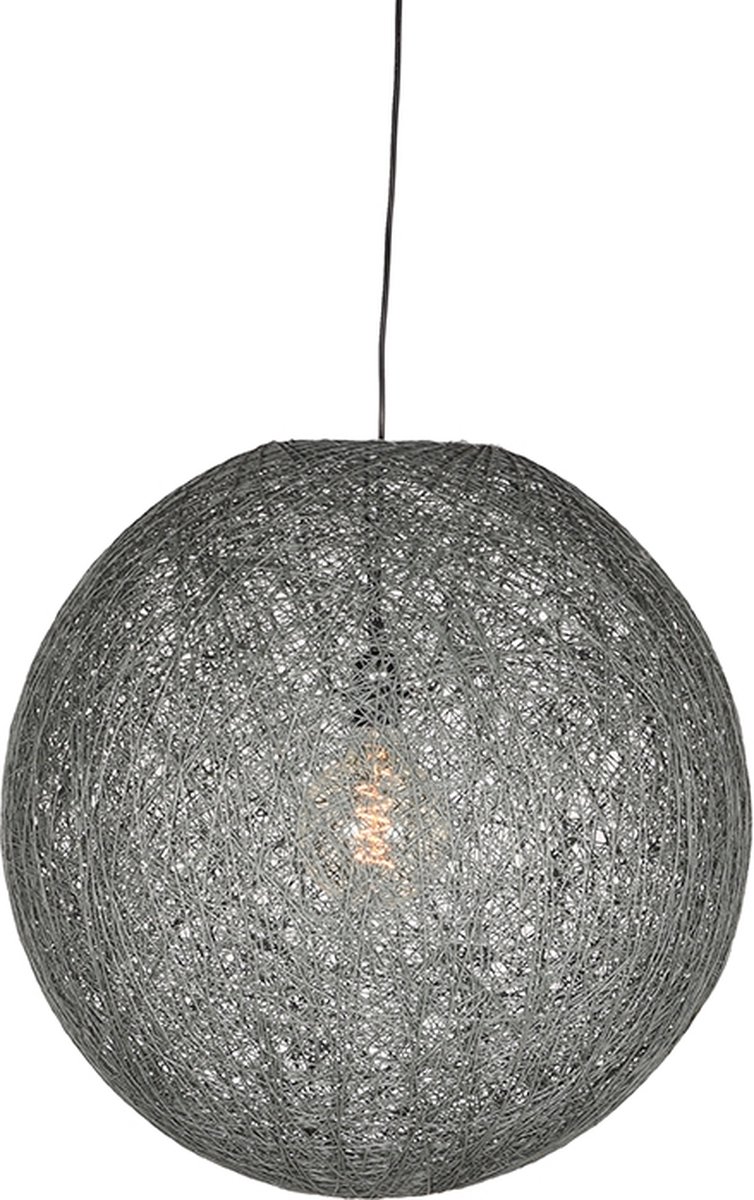 LABEL51 Hanglamp Twist Vlas - L - Grijs