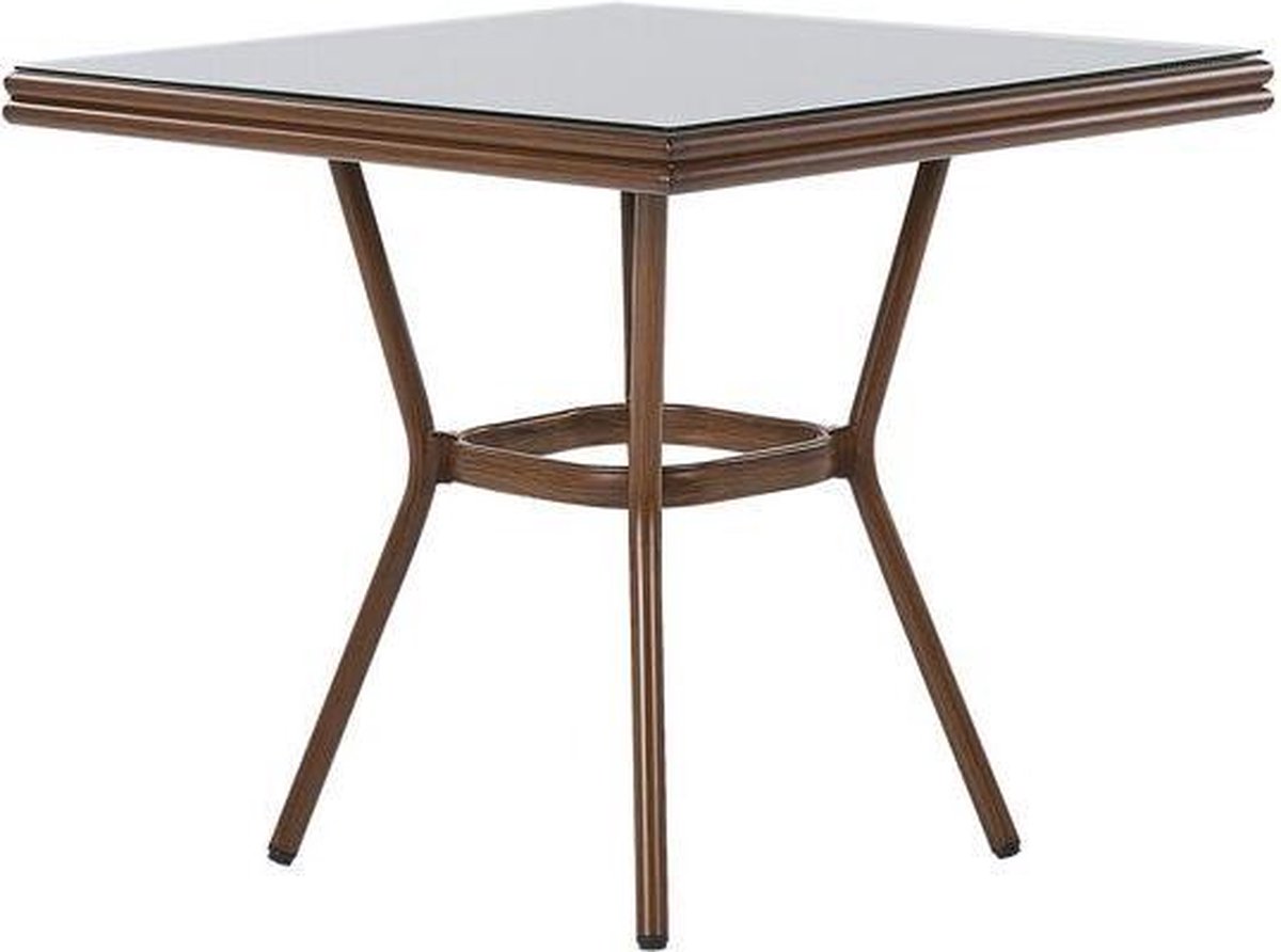 Beliani Caspri - Tuinset--aluminium - Grijs