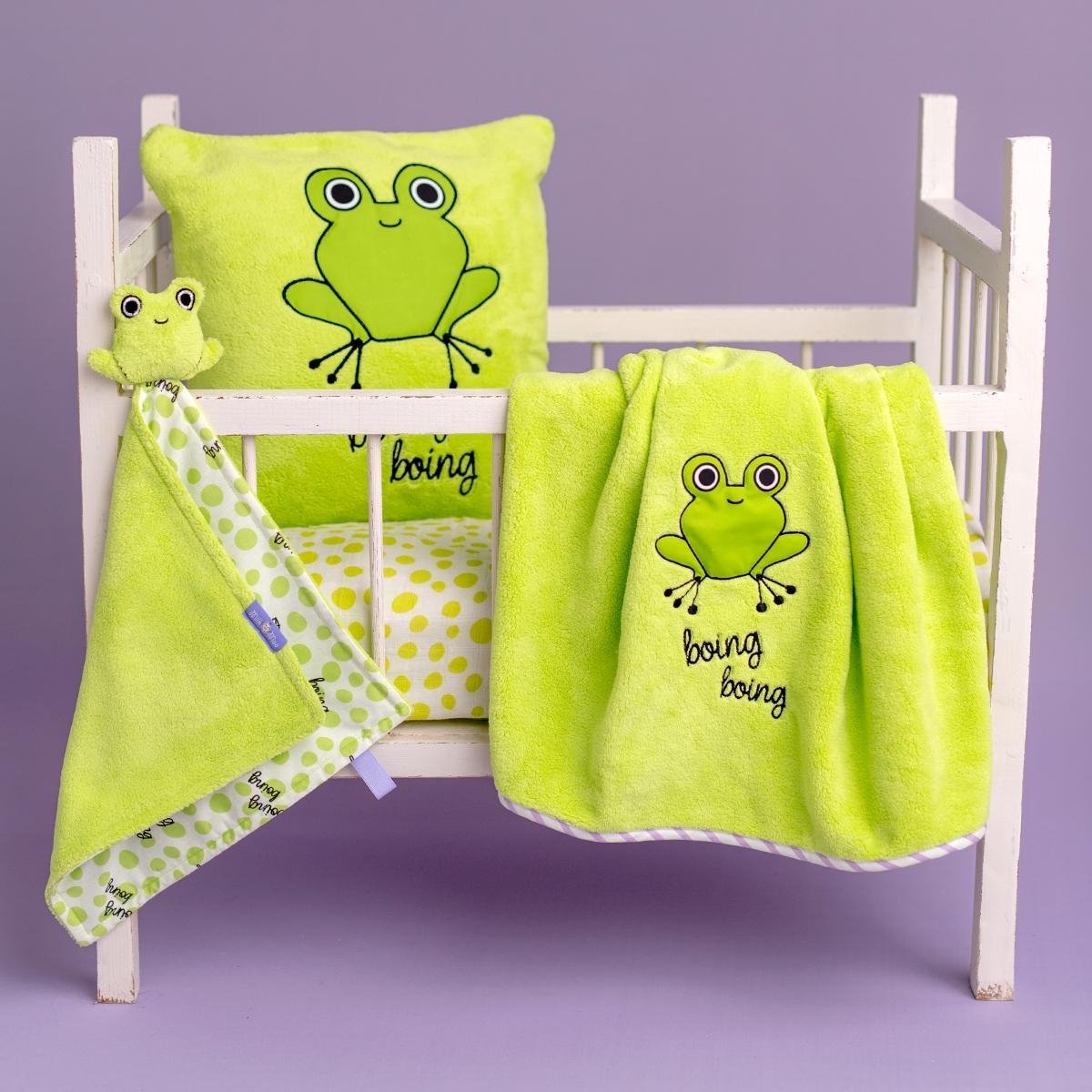 Milk&moo Babydeken - Baby Kussen - Baby Knuffel Deken