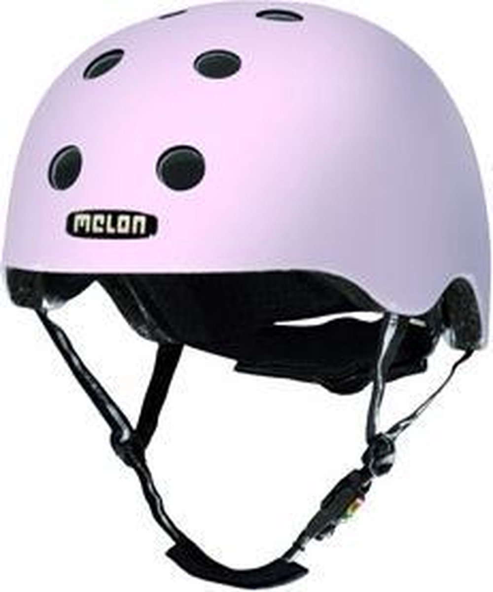 Melon Fietshelm Urban Active Paris Polycarbonaat Maat 46-52 - Rood