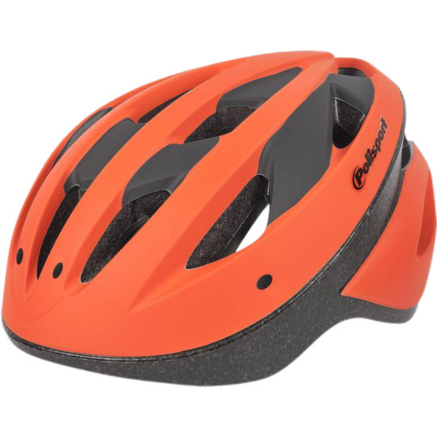 Polisport Fietshelm Sport Ride 58-62 Cm/grijs - Oranje