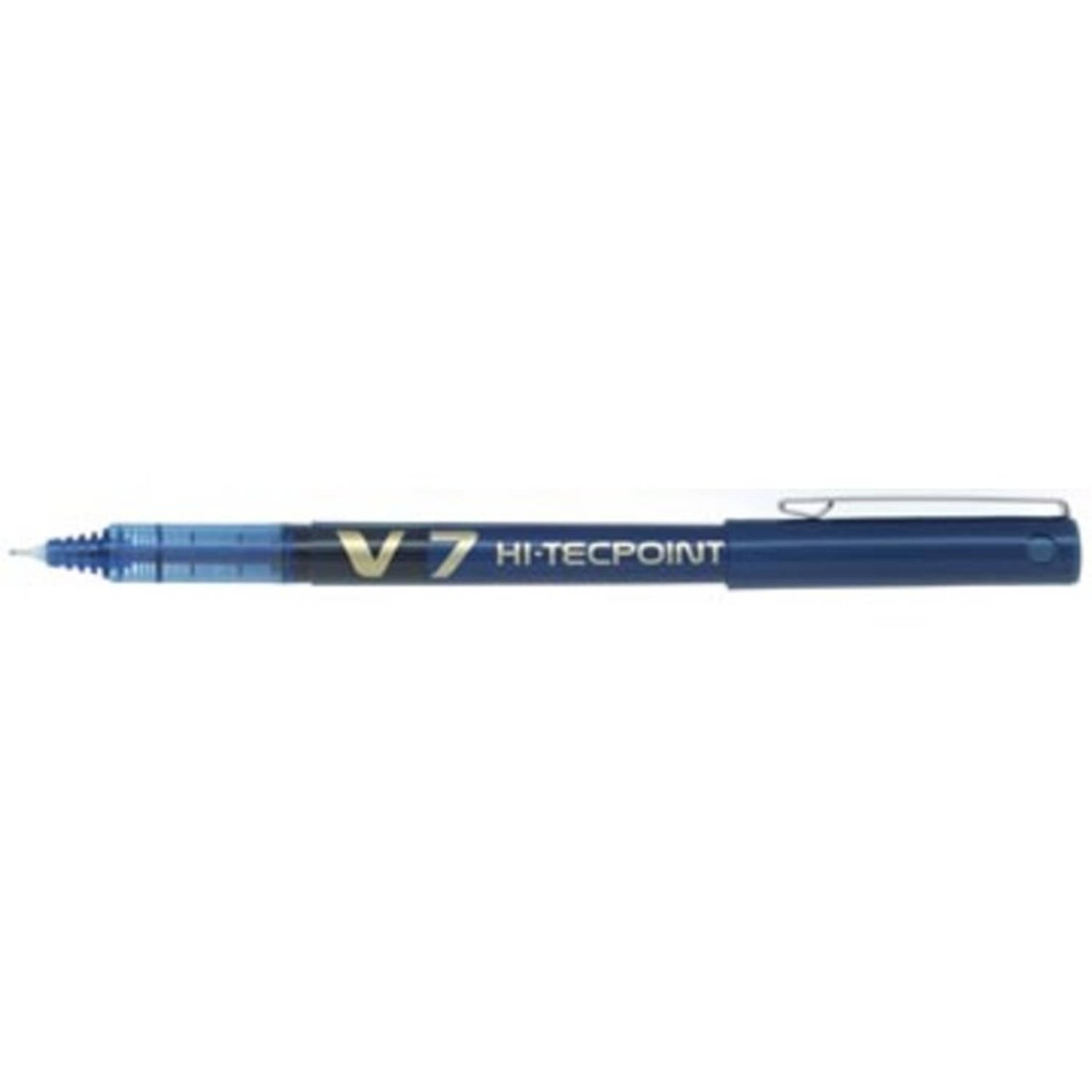 Pilot Roller Hi-tecpoint V7 Schrijfbreedte 0,4 Mm - Blauw