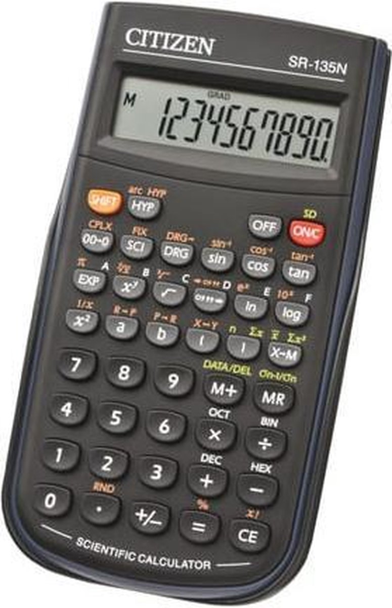 Calculator Wetenschappelijk Citizen Cool4school - Zwart