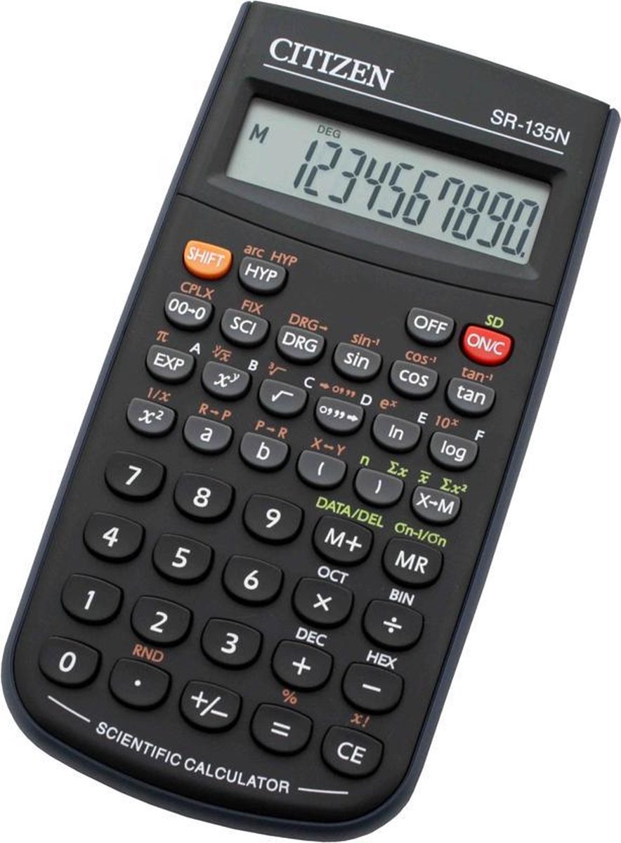 Calculator Wetenschappelijk Citizen Cool4school - Zwart