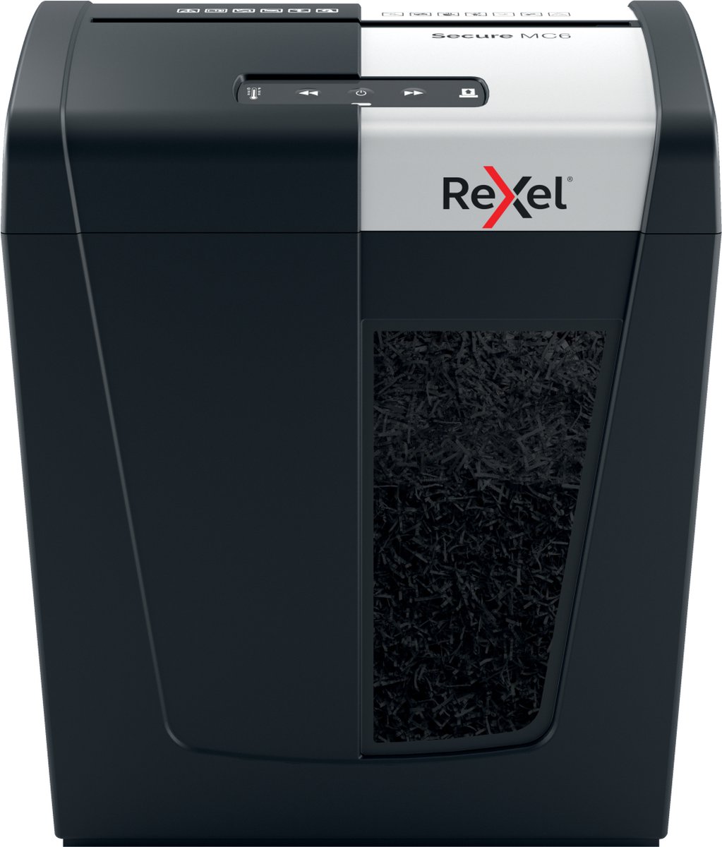Rexel Papierversnipperaar Whisper-shred Microcut Secure Mc6
