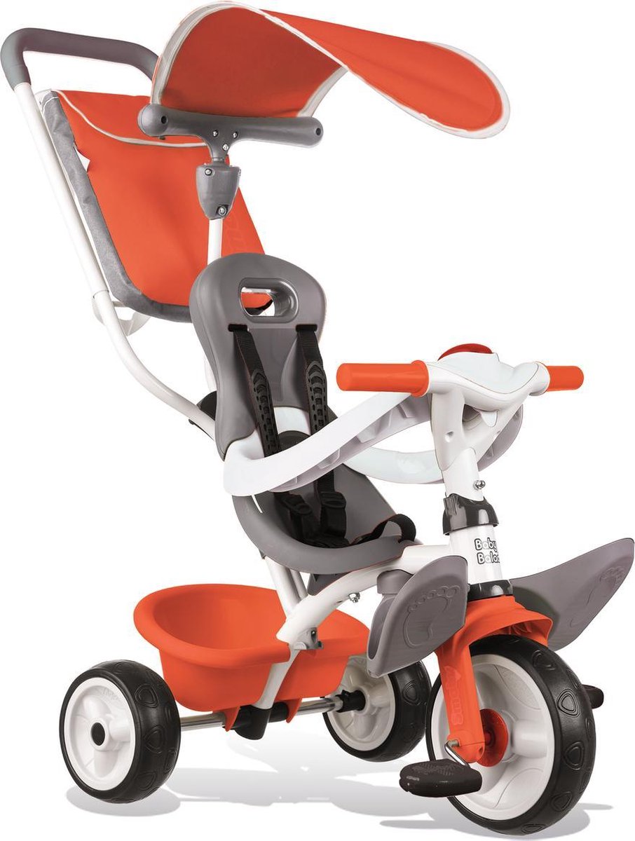 Smoby - Baby Balade Driewieler - - Rood