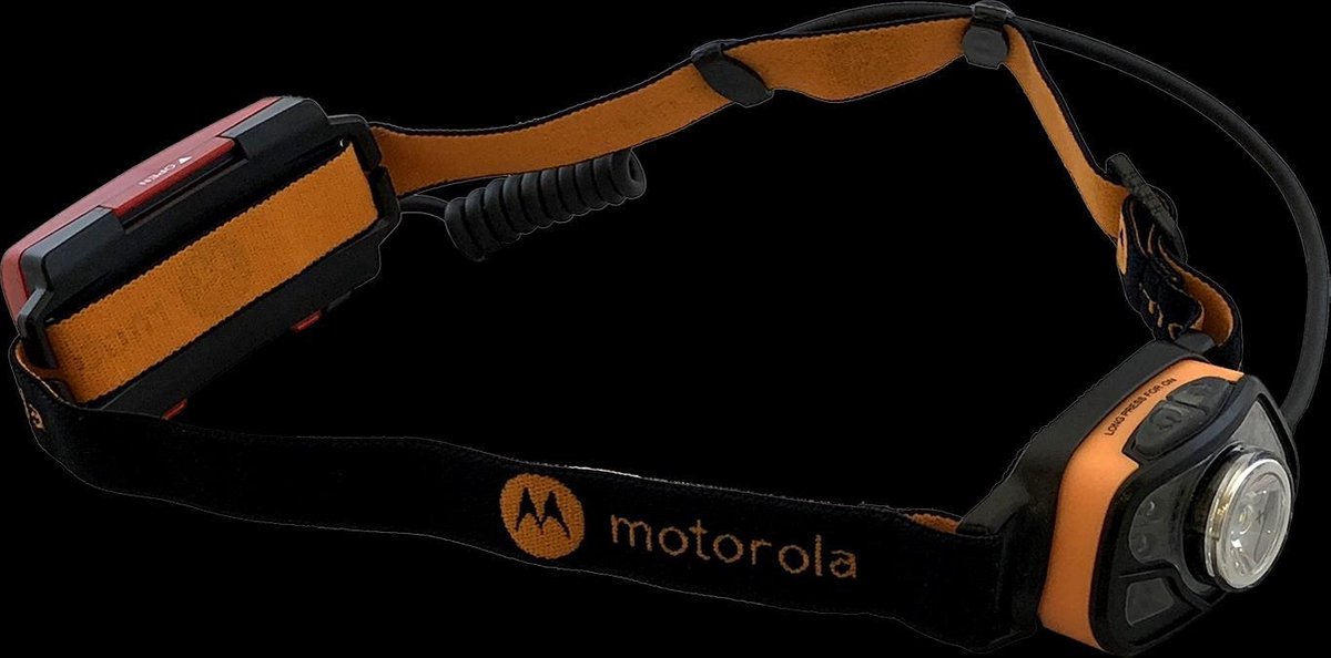 Motorola Mhc250 - Led Hoofdlamp 250 Lumen Motion+light - - Oranje