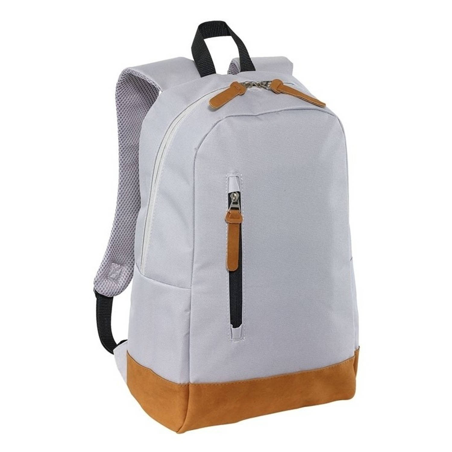 Allround Rugzak/rugtas 45 Cm - A4-formaat - Schooltas/boekentas - Grijs