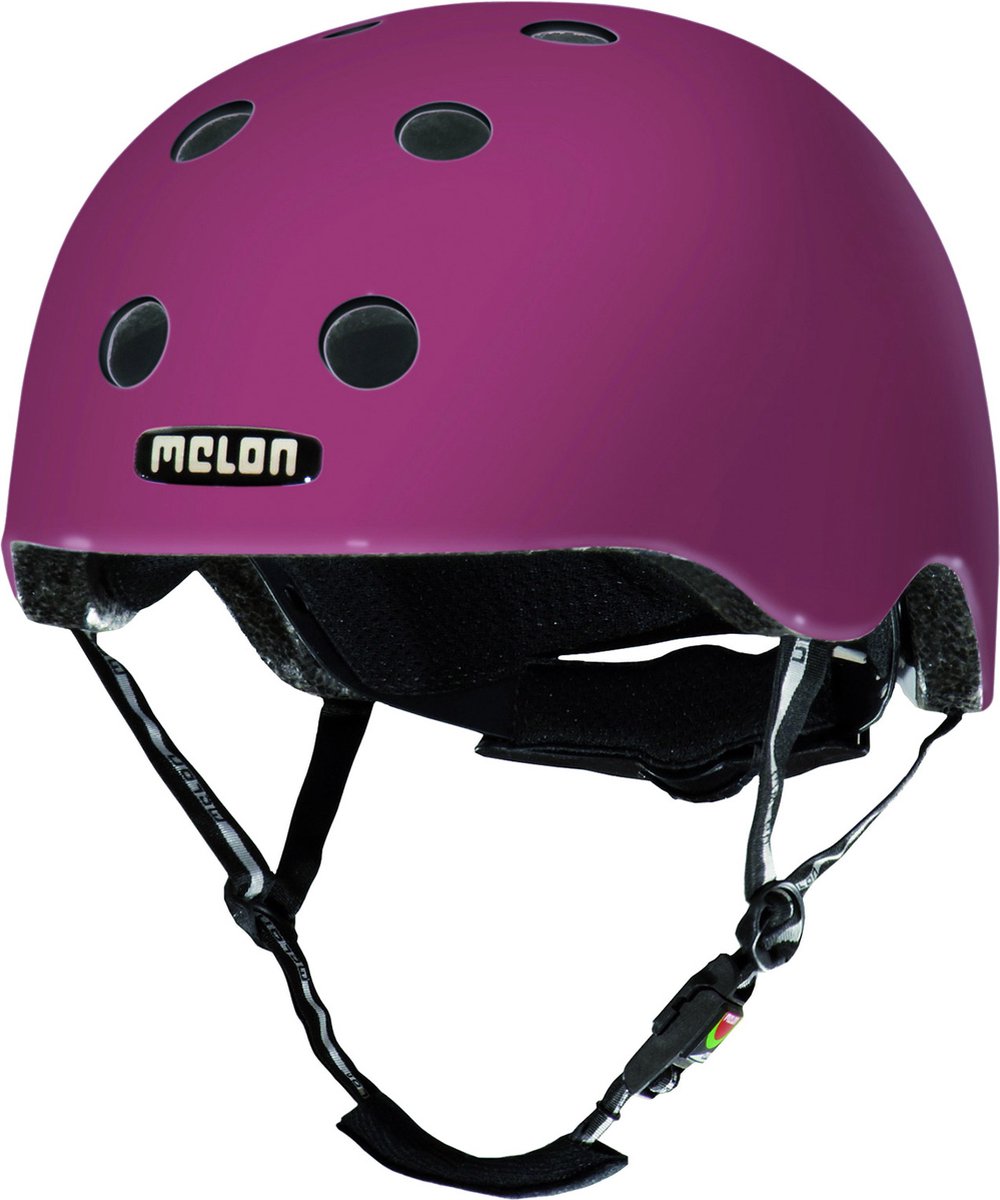 Melon Fietshelm Urban Active Jack Polycarbonaat Maat 52-58 - Grijs