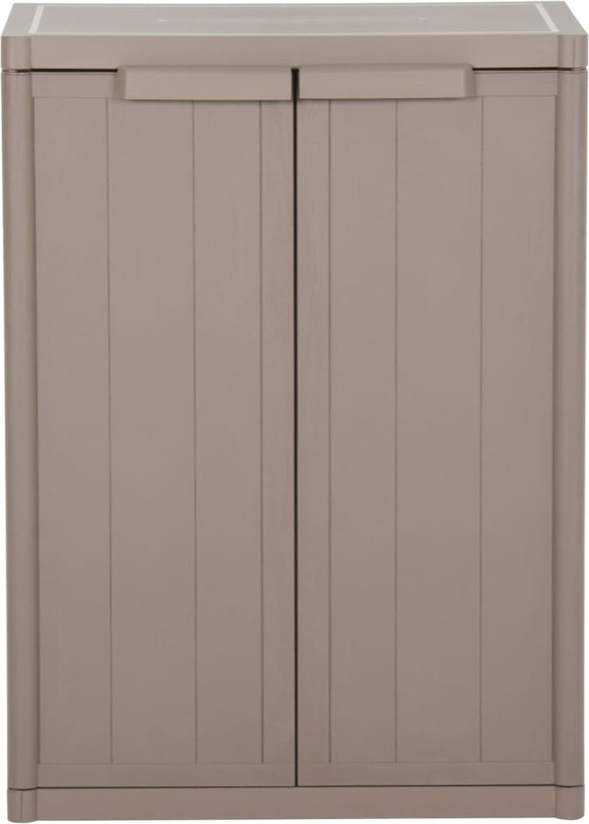 Vidaxl Tuinkast 65x45x88 Cm Pp - Bruin