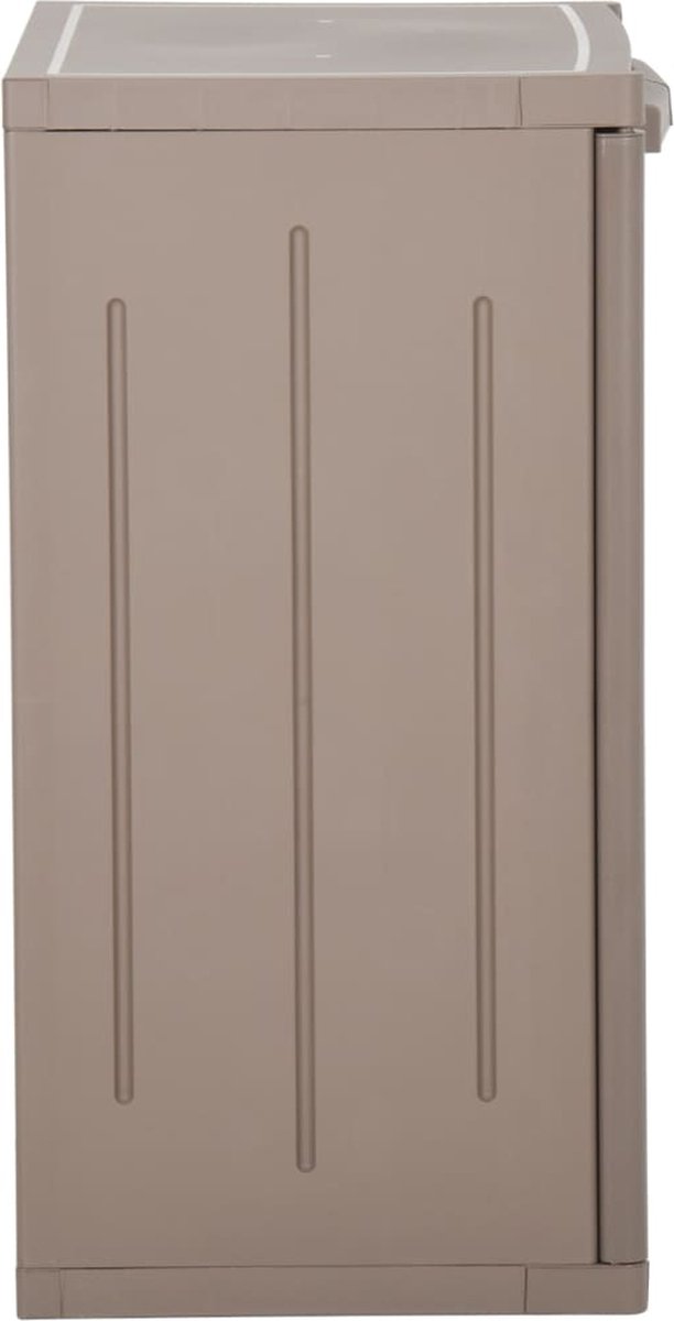 Vidaxl Tuinkast 65x45x88 Cm Pp - Bruin