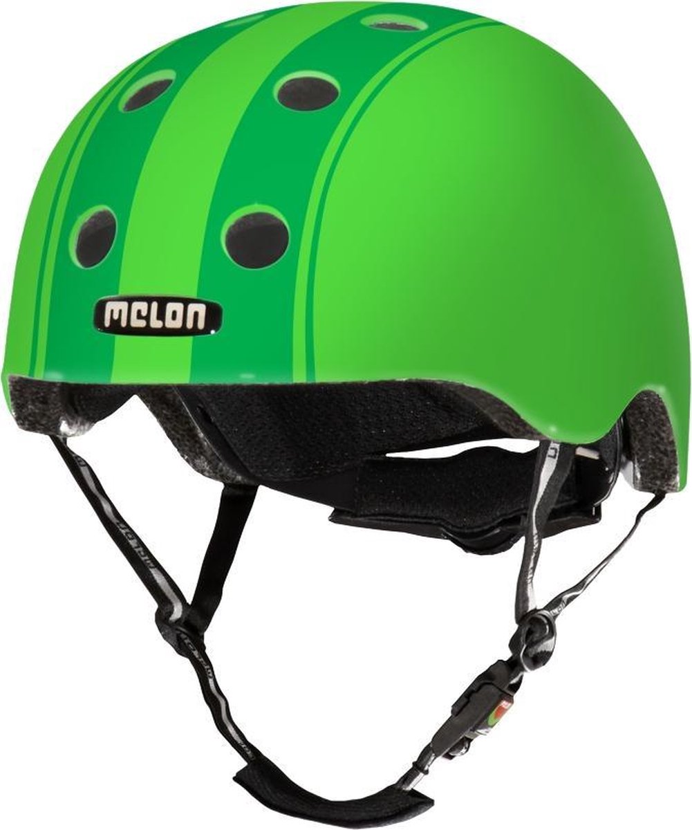 Melon Fietshelm Urban Active Polycarbonaat Mt 52-58 Cm - Groen