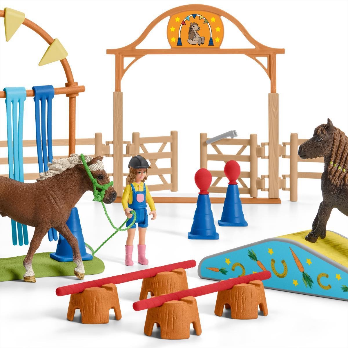 Schleich Pony Behendigheids- Training