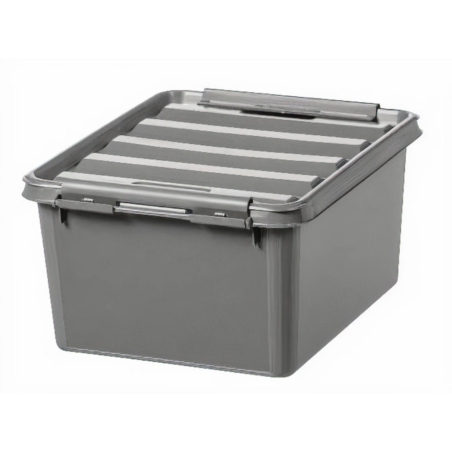 Smartstore Opbergbox Recycled 14 Liter Polypropyleen Taupe