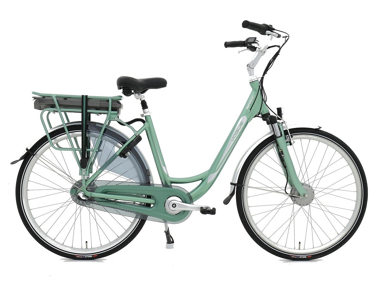Vogue Elektrische fiets Basic dames Green 47cm N7 468 Watt - Groen