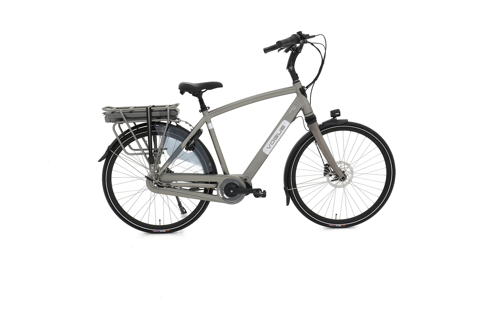 Vogue Elektrische fiets Infinity M300 Heren gray 53cm 468 Watt - Grijs