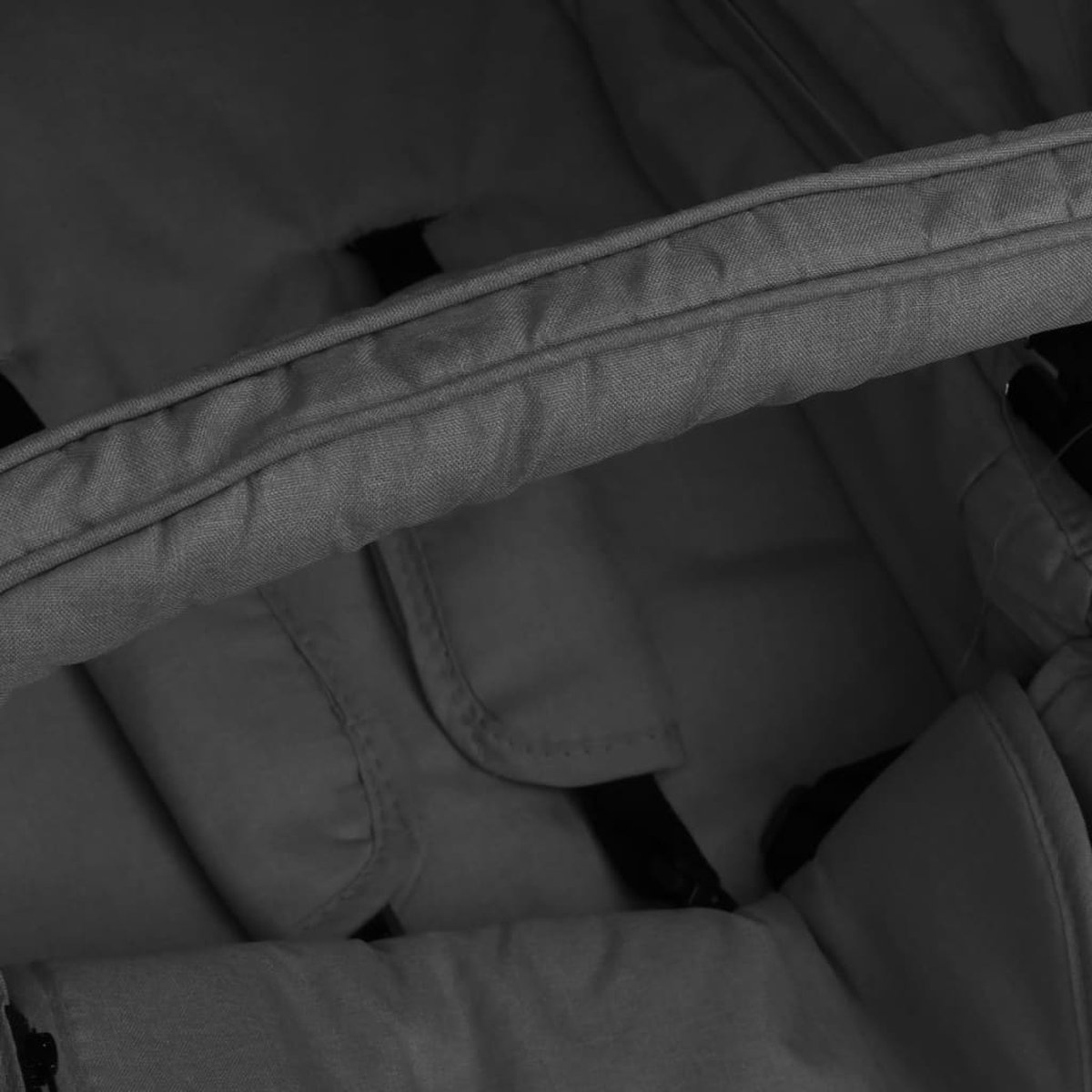 Vidaxl Kinderwagen 3-in-1 Aluminium Donker - Grijs
