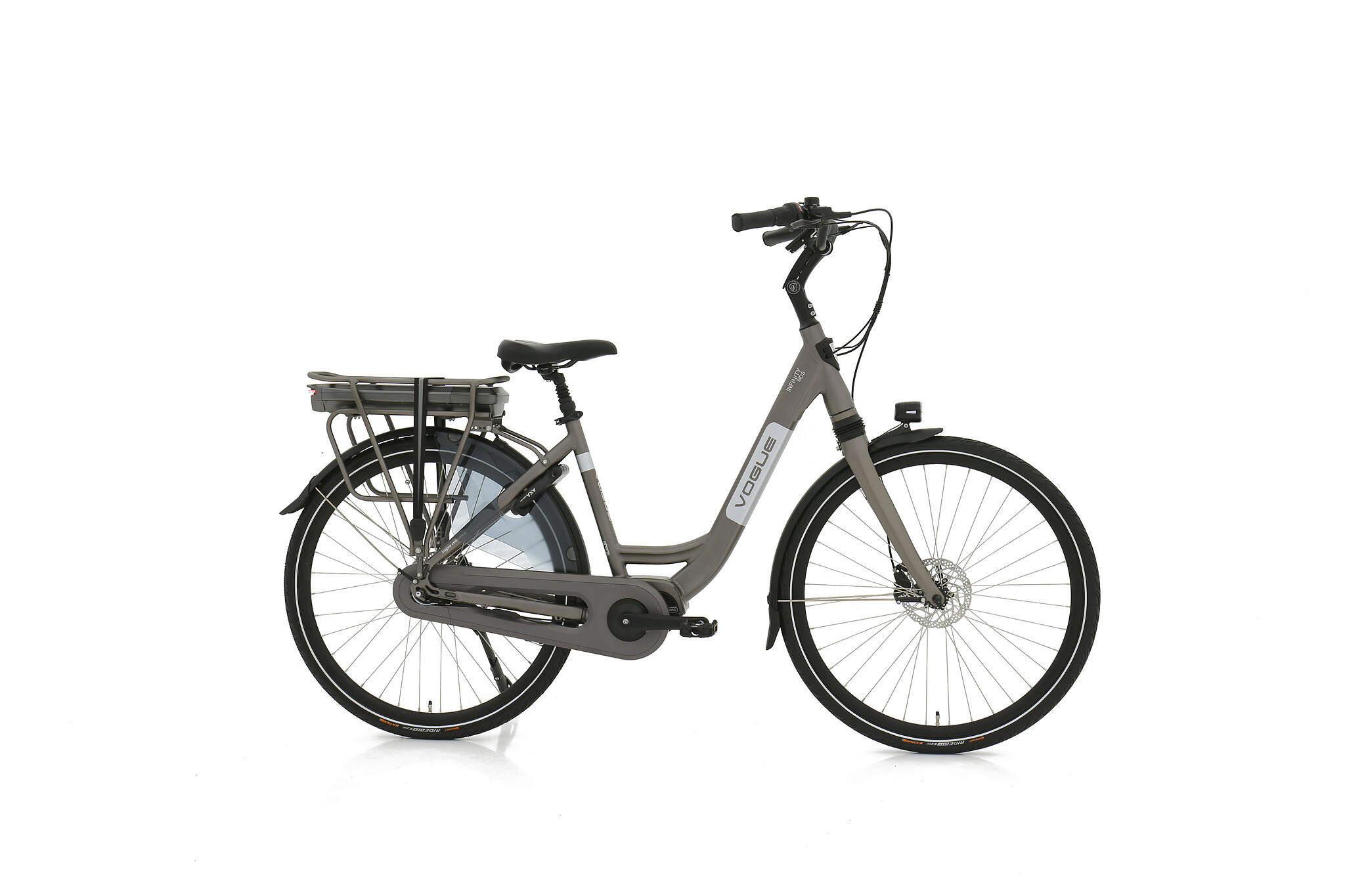 Vogue Elektrische fiets Infinity M300 dames gray 53cm 468 Watt - Grijs