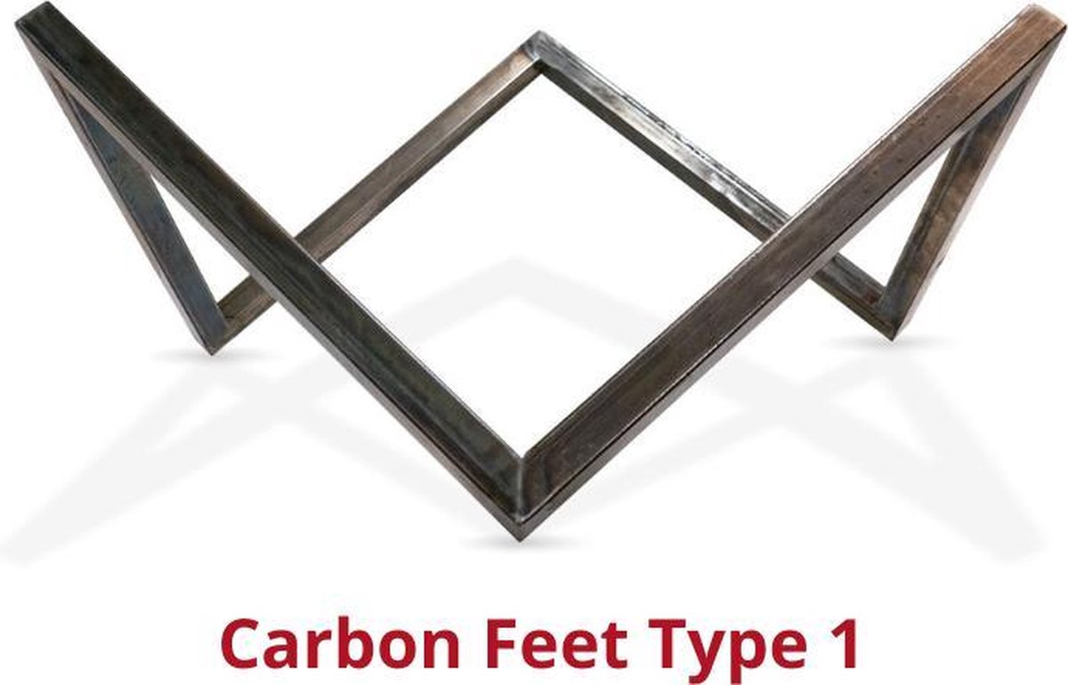 Heat Bodemplaat Vierkant (50 X 50 Cm) - Zwart