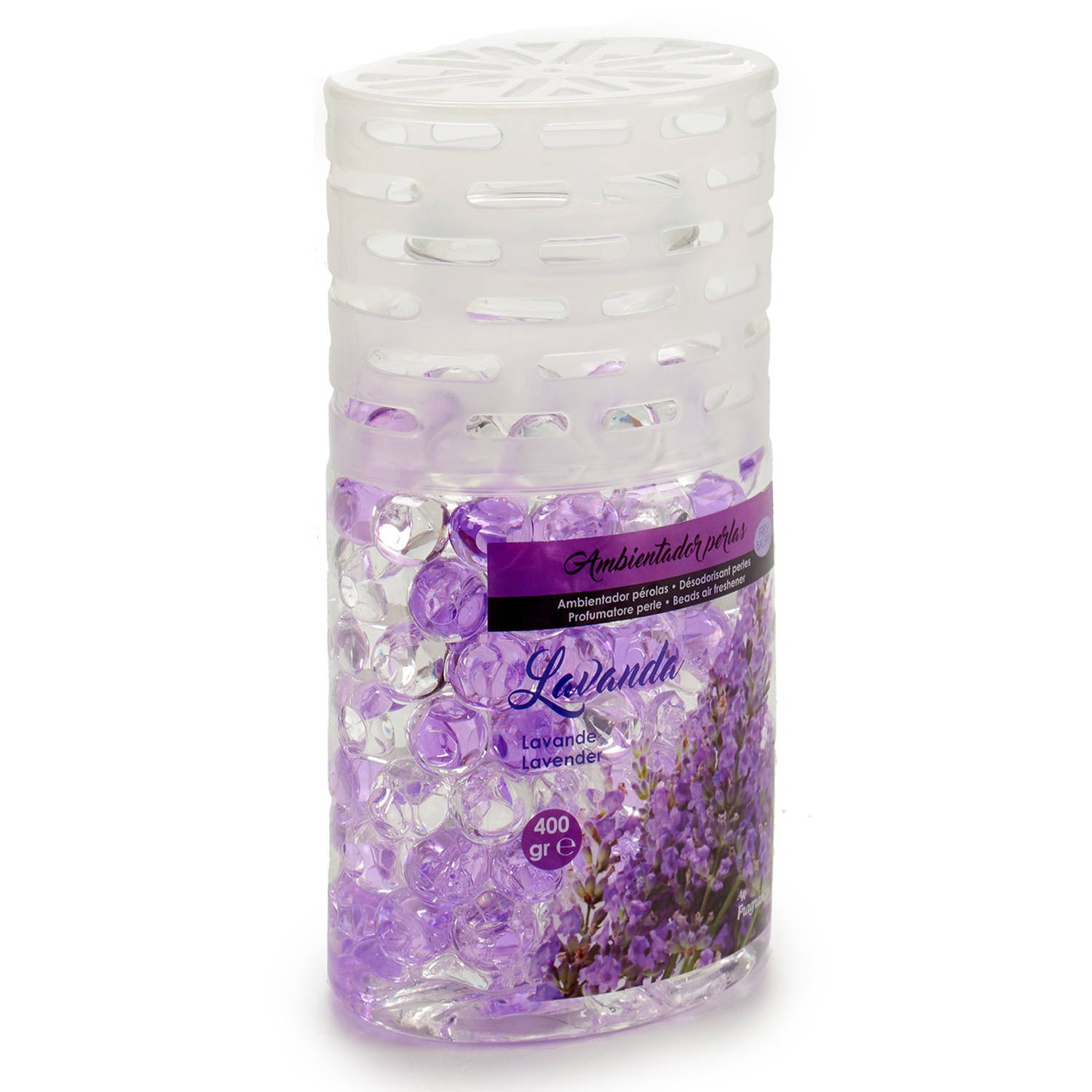 Acorde Luchtverfrisser Lavender 8,5 X 6,5 X 16 Cm Glas - Paars