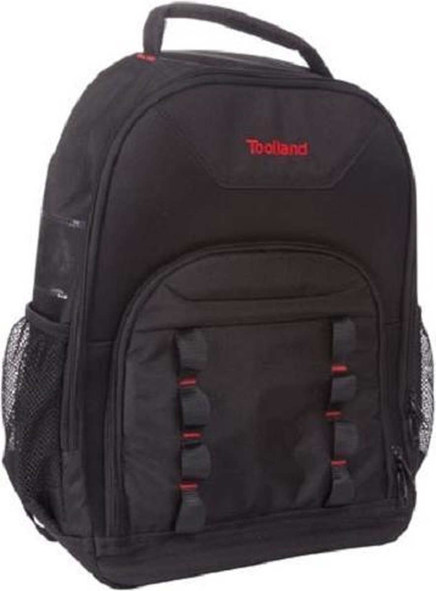 Toolland Gereedschapsrugzak 38 X 50 X 20 Cm Polyester - Zwart
