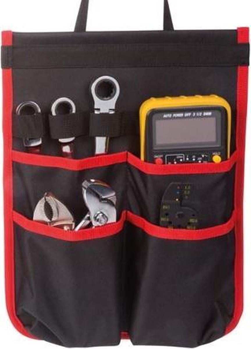 Toolland Gereedschapsrugzak 38 X 50 X 20 Cm Polyester - Zwart