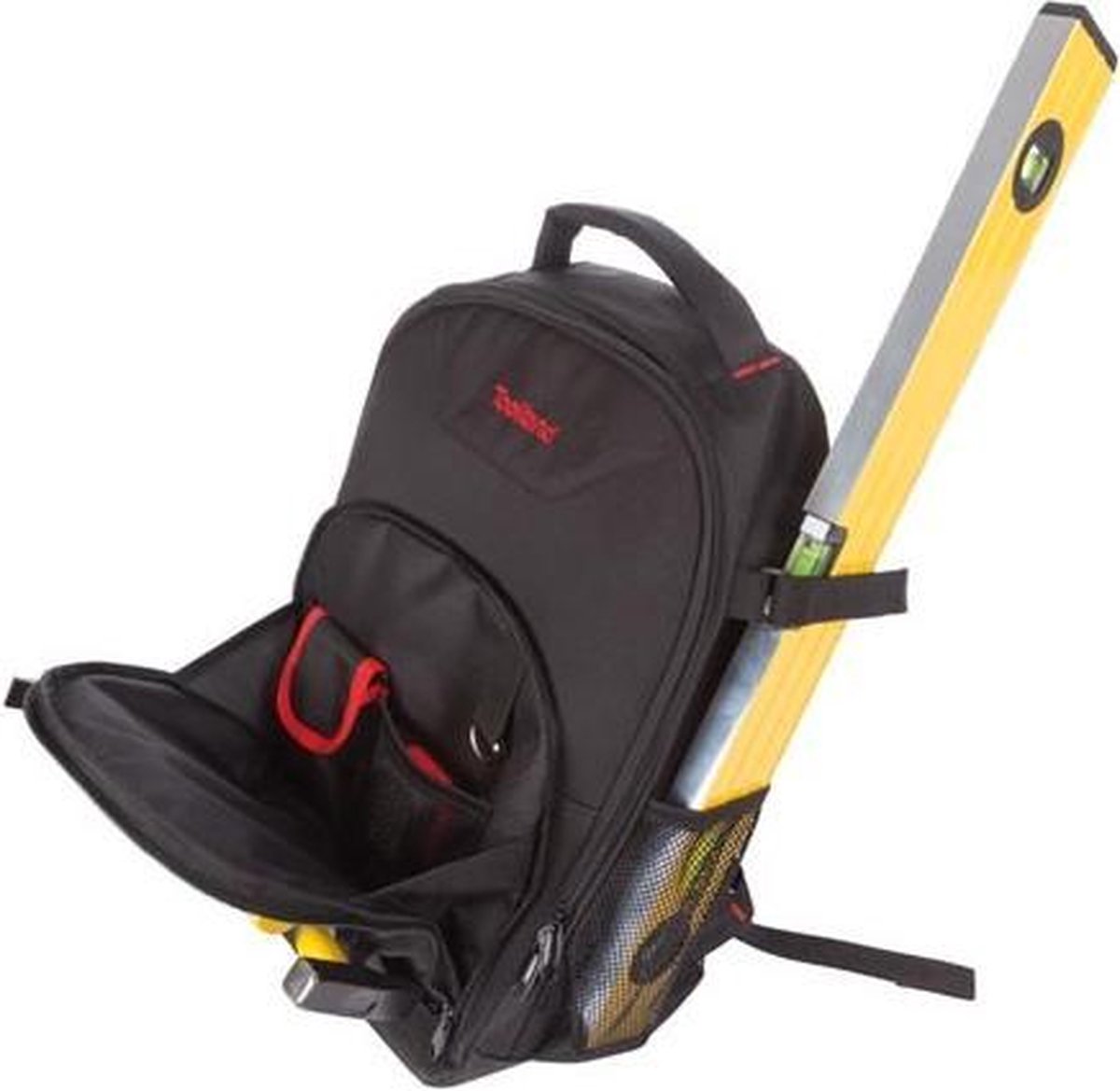 Toolland Gereedschapsrugzak 38 X 50 X 20 Cm Polyester - Zwart
