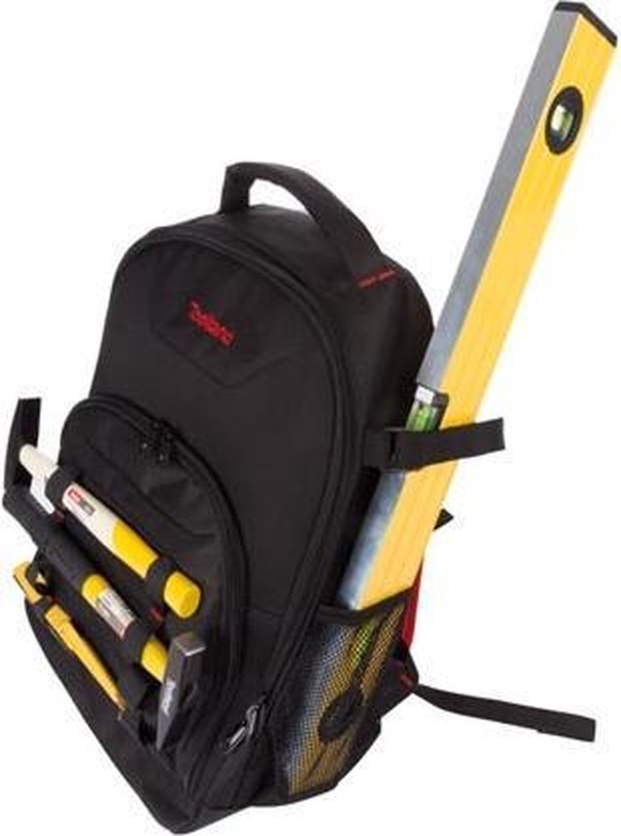 Toolland Gereedschapsrugzak 38 X 50 X 20 Cm Polyester - Zwart