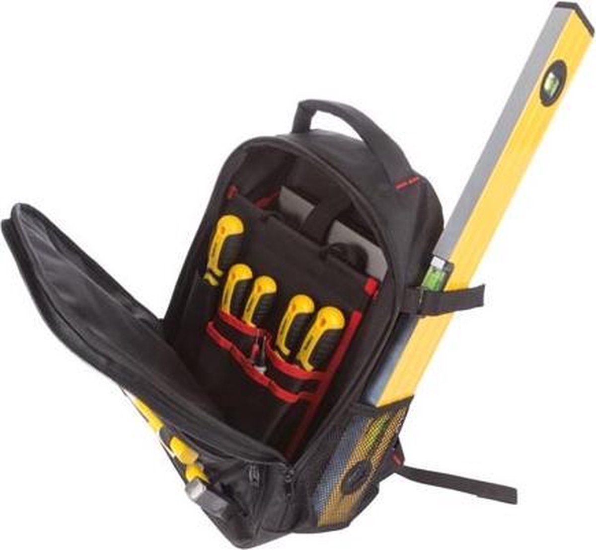 Toolland Gereedschapsrugzak 38 X 50 X 20 Cm Polyester - Zwart