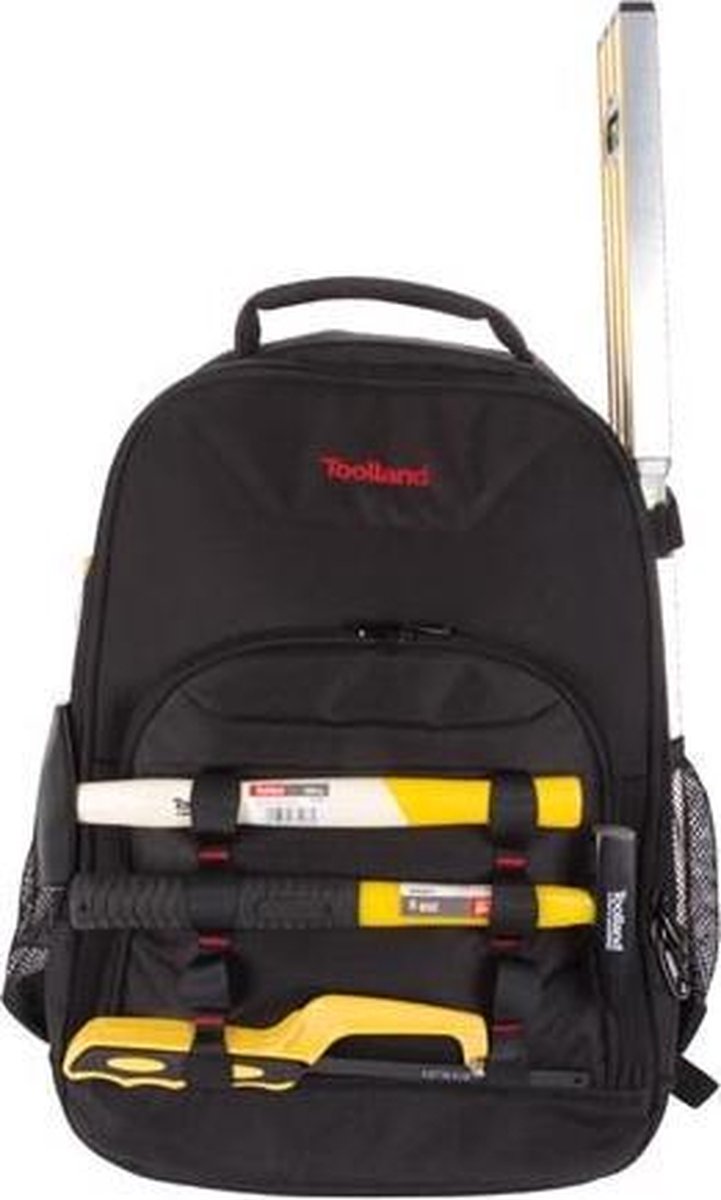 Toolland Gereedschapsrugzak 38 X 50 X 20 Cm Polyester - Zwart