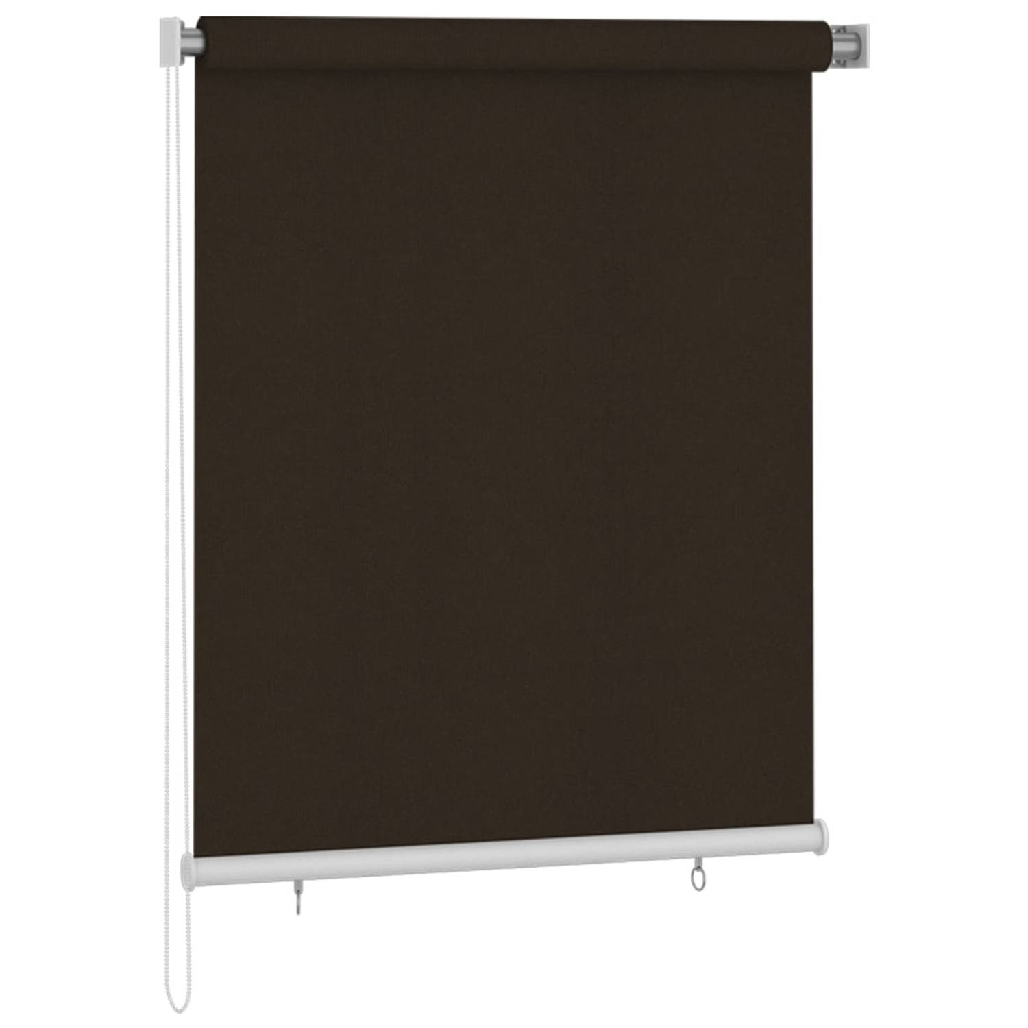 Vidaxl Rolgordijn Voor Buiten 120x140 Cm - Bruin